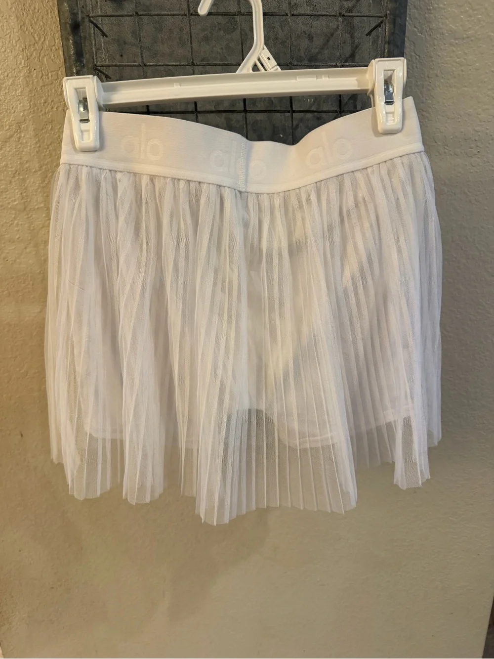 ALO Yoga Mesh Flirty Tennis Skirt